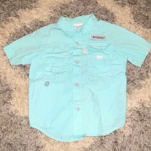 Columbia PFG Boys button up